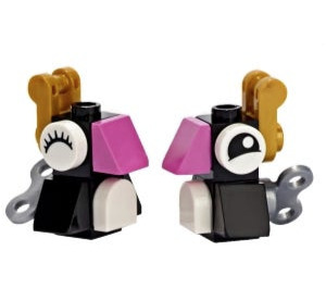 LEGO Friends Calendrier de l'Avent 41382-1 Subset Day 3 - Two Penguins Tree Ornament