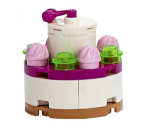 LEGO Friends Advent Calendar Set 41382-1 Subset Day 6 - Cake Tree Ornament