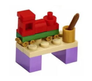 LEGO Friends Advent Calendar 41420-1 Delsett Day 11 - Train