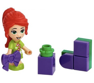 LEGO Friends Advent Calendar 41690-1 Componente Day 19 - Mia, Stocking, and Package