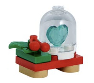 LEGO Friends Advent kalender 41690-1 Subset Day 5 - Heart Jewel and Holly