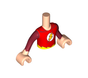LEGO Friends Torse Boy avec The Flash logo T (11408 / 92456)