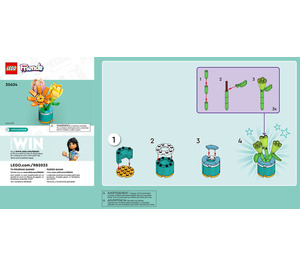 LEGO Friendship Flowers 30634 Instrukce