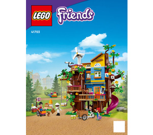 LEGO Friendship Tree House Set 41703 Instructions