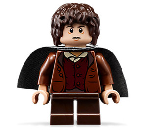 LEGO Frodo Baggins mit Dark Stone Grau Umhang Minifigur