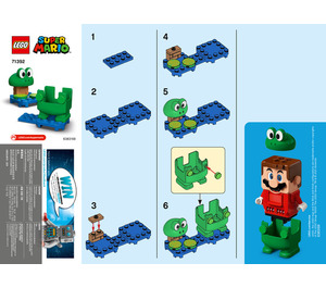 LEGO Frog Mario Power-Up Pack Set 71392 Instructions
