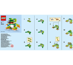 LEGO Frog Set 40214 Instructions