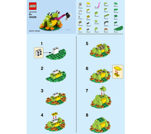 레고 Frog 40326 지침