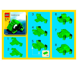 LEGO Frog Set 7606 Instructions