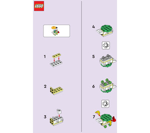 LEGO Fruit Stand Set 562204 Instructions