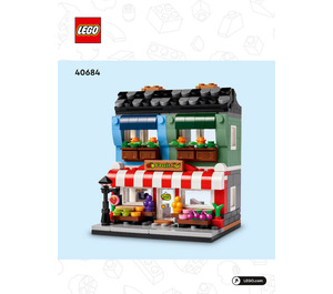 LEGO Fruit Store Set 40684 Instructions