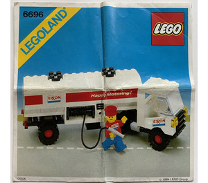 LEGO Fuel Tanker 6696 Instrukce