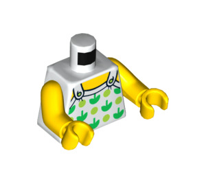 LEGO Fun at the Beach Girl Minifig Torso (973 / 76382)