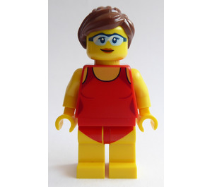 LEGO Fun at the Beach Volleyball Player Woman minifiguur