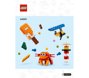 LEGO Fun Creativity 12-in-1 40593 Ohjeet