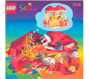 LEGO Fun Fashion Boutique Set 3118 Instructions