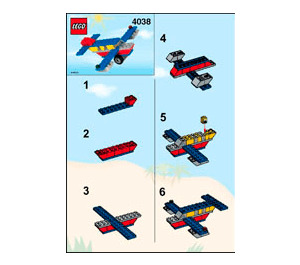LEGO Fun Flyer Set 4038 Instructions