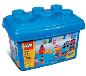 LEGO Fun mit Building (Wanne mit 2 Minifiguren) 4496-3