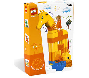 LEGO Funny Giraffe Set 3512 Packaging