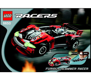 LEGO Furious Slammer Racer Set 8650 Instructions