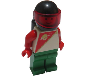 LEGO Futuron Red / Green Minifigure