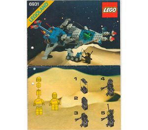 LEGO FX Star Patroller Set 6931 Instructions