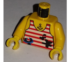 LEGO Gabarros Torso with Yellow Arms and Yellow Hands (973)