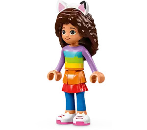 LEGO Gabby - Garden Party Outfit minifiguur