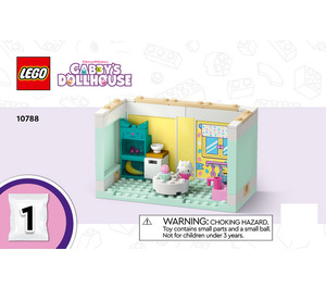 LEGO Gabby's Dollhouse Set 10788 Instructions