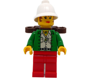 LEGO Gail Storm avec Sac à dos Figurine