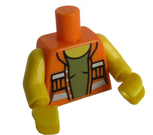 LEGO Gail the Obrero Minifigura Torso (973 / 88585)