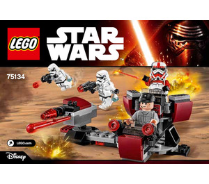 LEGO Galactic Empire Battle Pack Set 75134 Instructions