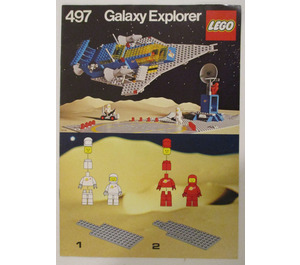 LEGO Galaxy Explorer Set 497 Instructions