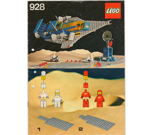 LEGO Galaxy Explorer Set 928 Instructions