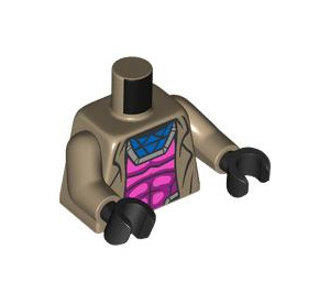 LEGO Gambit Minifig Torso (973)