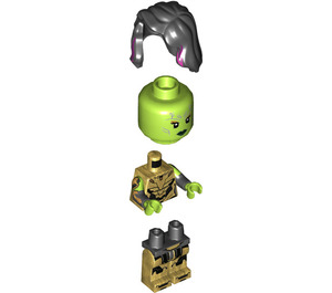 LEGO Gamora minifiguur
