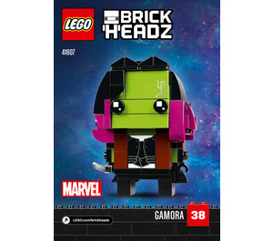 LEGO Gamora Set 41607 Instructions