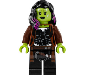 LEGO Gamora with Brown Coat Minifigure