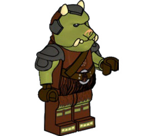 LEGO Gamorrean Wache (Olive Grün) mit Sandals Minifigur