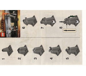 LEGO Gandalf at Dol Guldur Set 30213 Instructions