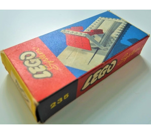 LEGO Garage assiette et Porte (Base blanche et cadre de porte) 235-1 Packaging