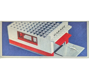 LEGO Garage with Automatic Door (Base et cadre de porte gris) 236-3