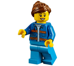 LEGO Garbage Employee minifiguur