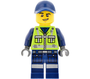 LEGO Garbage Man Dan Minifiguur