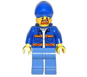 LEGO Garbage Truck Driver Figurine