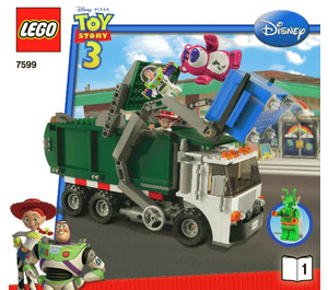 LEGO Garbage Truck Getaway 7599 Ohjeet