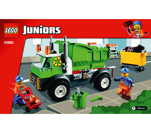 LEGO Garbage Truck Set 10680 Instructions