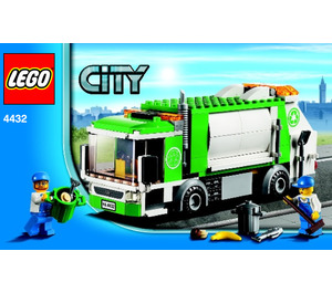 LEGO Garbage Truck Set 4432 Instructions