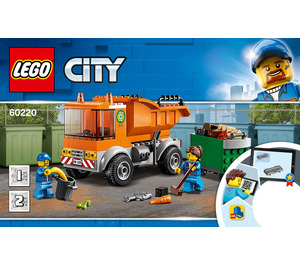 LEGO Garbage Truck Set 60220 Instructions