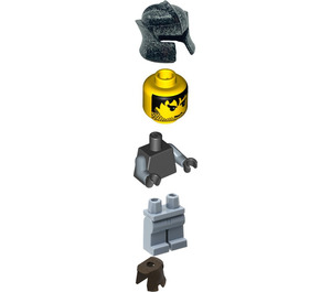 LEGO Gargoyle Bridge Rogue Knight Figurine